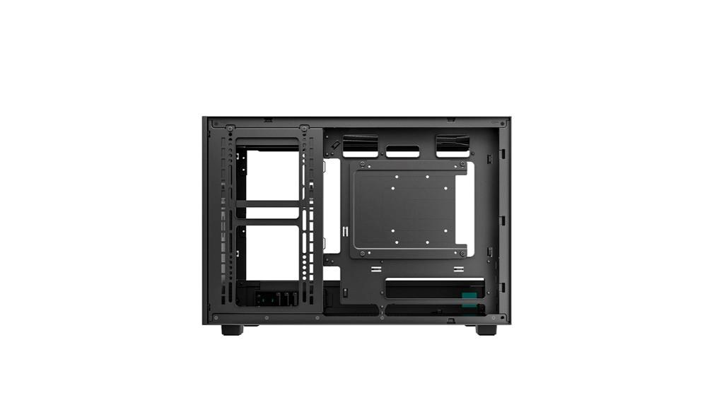 DEEPCOOL Case CH260,  mATX,  Průhledná bočnice,  černá5 