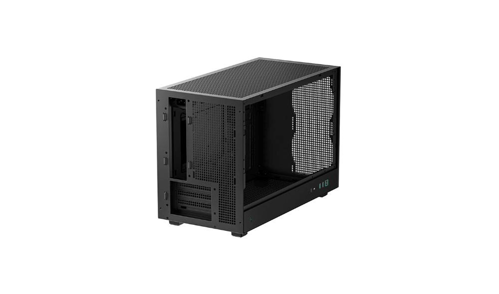 DEEPCOOL Case CH260,  mATX,  Průhledná bočnice,  černá6 