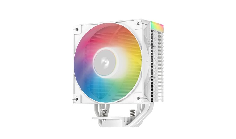 DEEPCOOL CPU Chladič AG400 WH ARGB V2,  1x120mm,  LGA1851,  AM5,  bílá2 