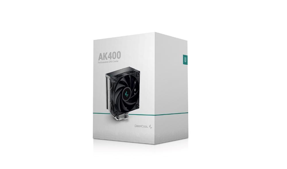 DEEPCOOL CPU Chladič AK400,  1x120mm,  LGA1851,  AM5,  černá9 