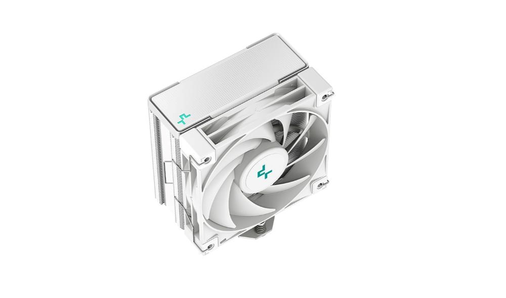 DEEPCOOL CPU Chladič AK400 WH,  1x120mm,  LGA1851,  AM5,  bílá2 