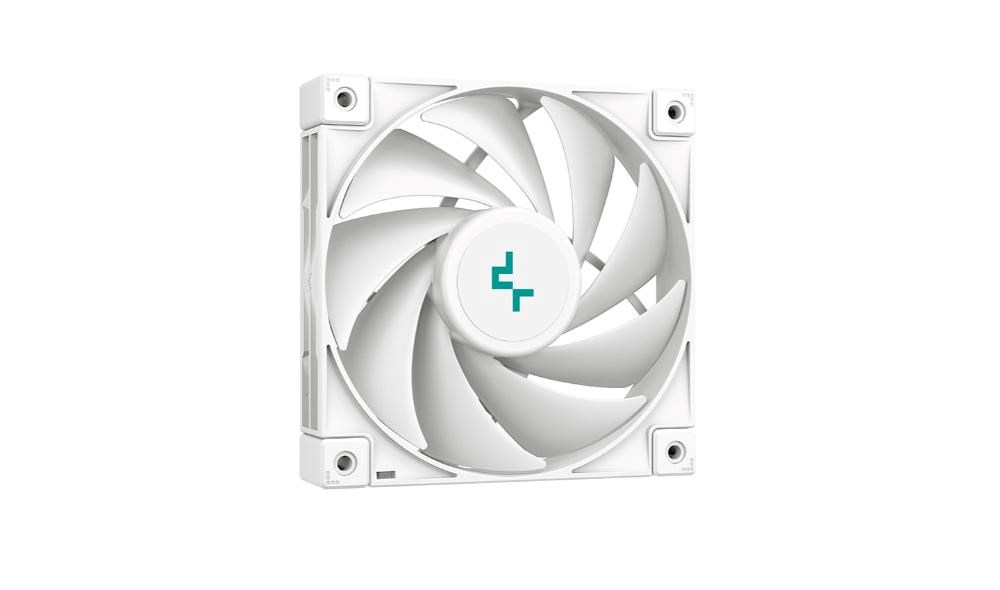 DEEPCOOL CPU Chladič AK400 WH,  1x120mm,  LGA1851,  AM5,  bílá7 