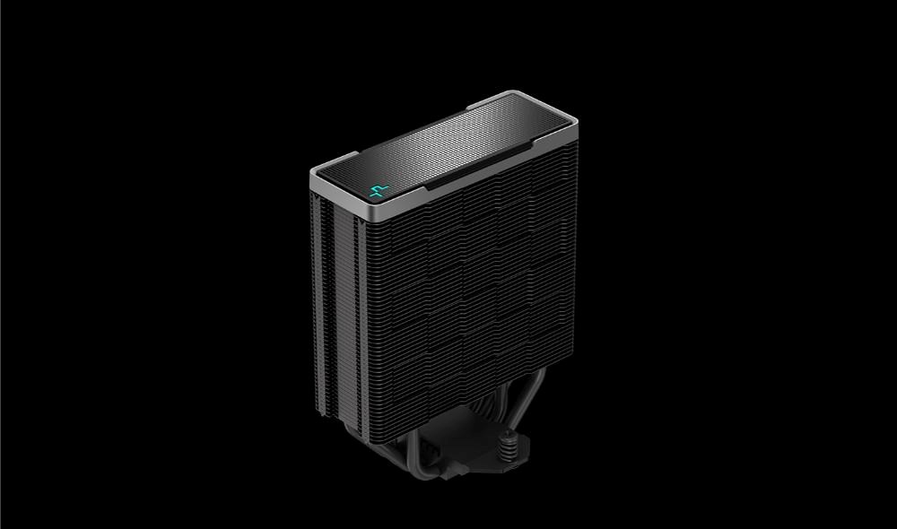 DEEPCOOL CPU Chladič AK400 ZERO DARK PLUS,  2x120mm,  LGA1851,  AM5,  černá8 