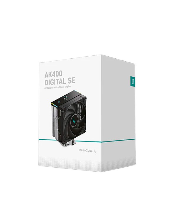 DEEPCOOL CPU Chladič AK400 DIGITAL SE,  1x120mm,  LGA1851,  AM5,  černá5 