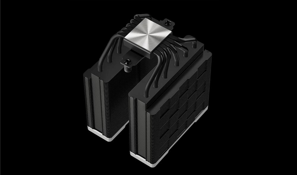 DEEPCOOL CPU Chladič AK620 ZERO DARK,  2x120mm,  LGA1851,  AM5,  černá6 