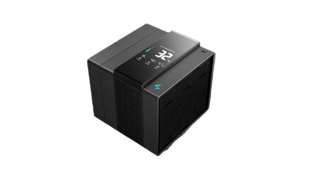 DEEPCOOL CPU Chladič ASSASSIN IV VC VISION,  1x120mm,  1x140mm,  LGA2066,  AM5,  černá0 