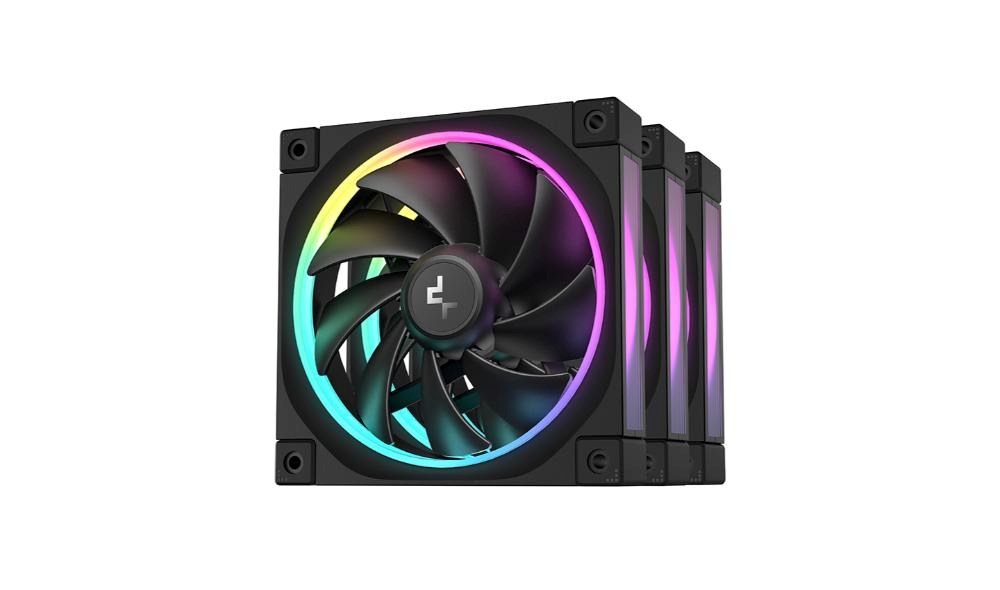 DEEPCOOL Ventilátor FL12 3v1,  3x120mm,  ARGB,  černá0 
