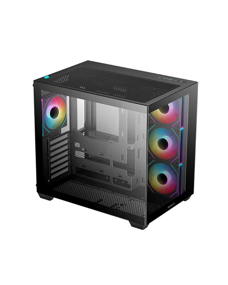 DEEPCOOL Case CG530 4F,  ATX,  Průhledná bočnice,  černá1 