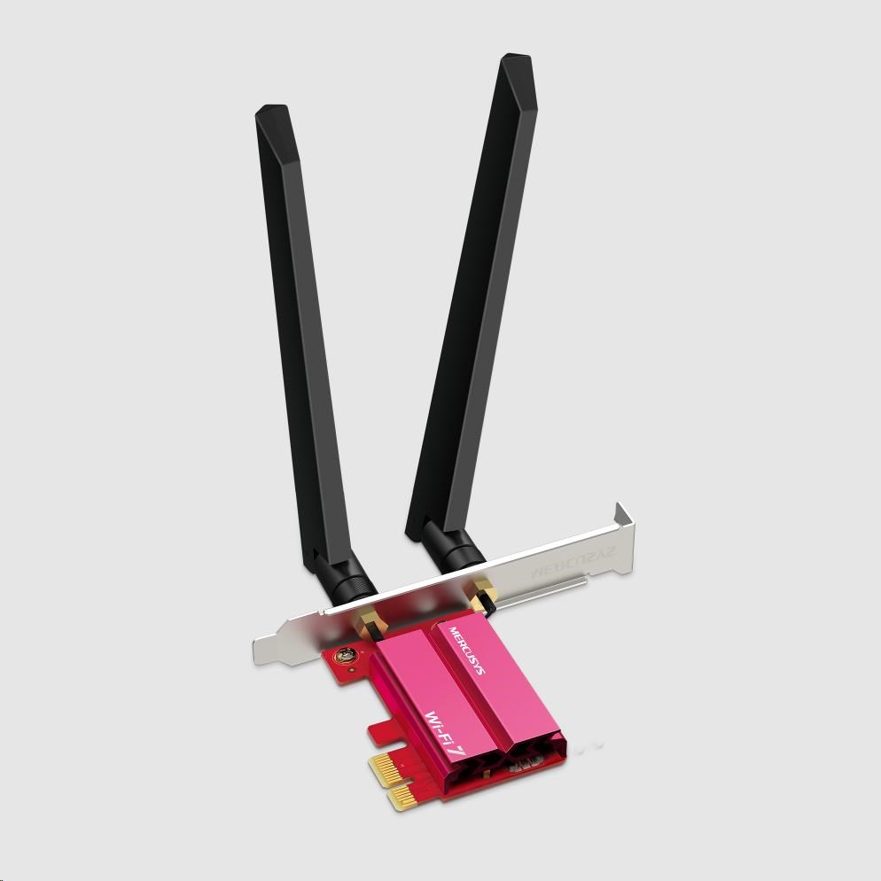 Mercusys MA47BE BE9300 Tri-Band WiFi7 PCIe adaptér