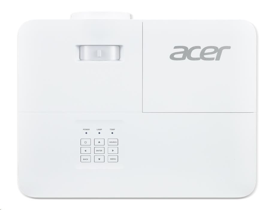 ACER Projektor P5550,  DLP 3D,  1080p (1920x1080),  5200 ANSI,  15 000:1,  VGA,  HDMI(MHL),  HDMI,  RJ45,  repro 1x10W,  2.73Kg,  L0 