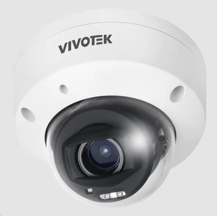 Vivotek FD9380-HV-V2 Venkovní IP kamera 5Mpix dome,  111°,  Smart IR 30m,  analýza člověk/ vozidlo,  zóny0 