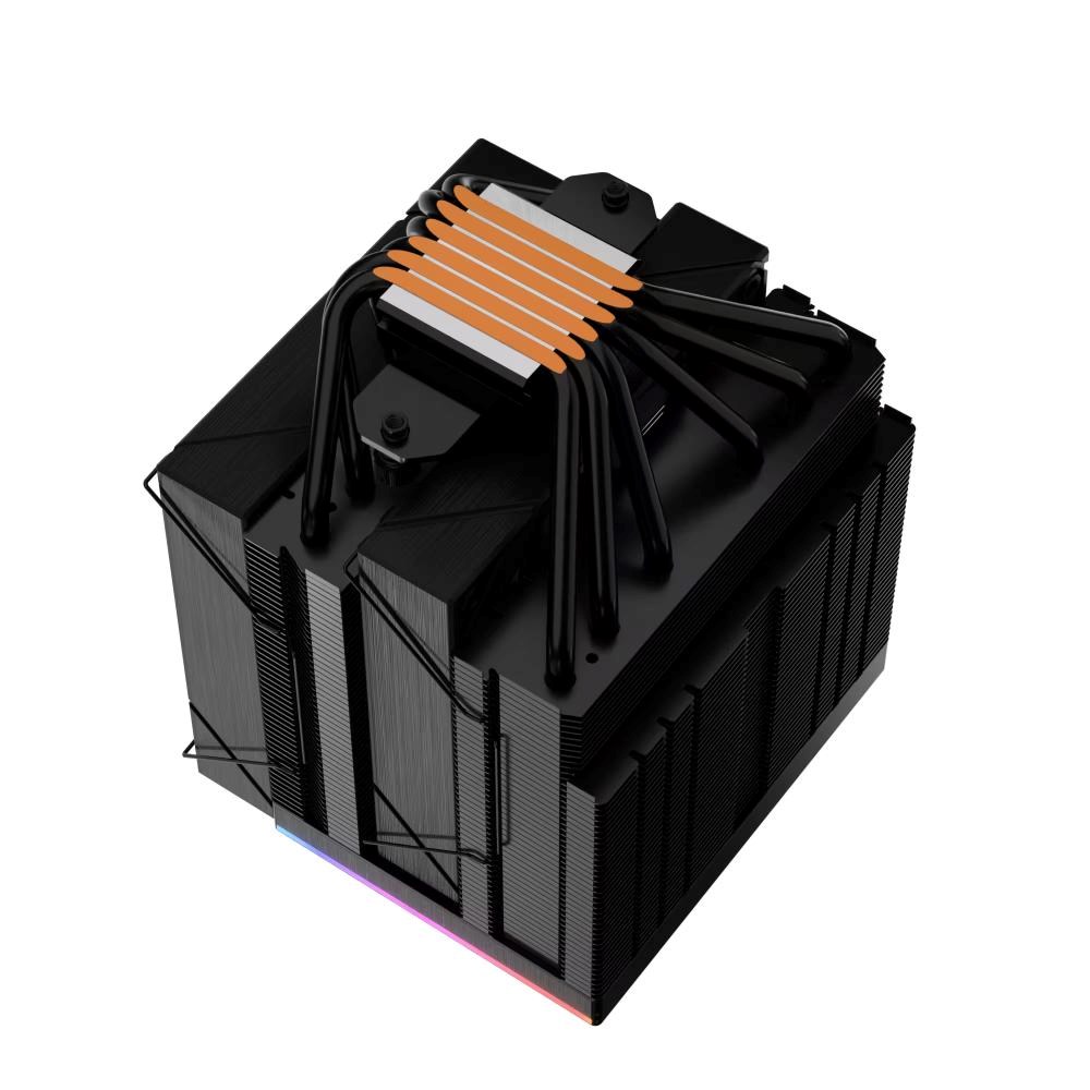 ADATA XPG Chladič CPU MAESTRO PLUS 62DA, 2x120 mm, ARGB, LGA 1851, AM5, černá2 