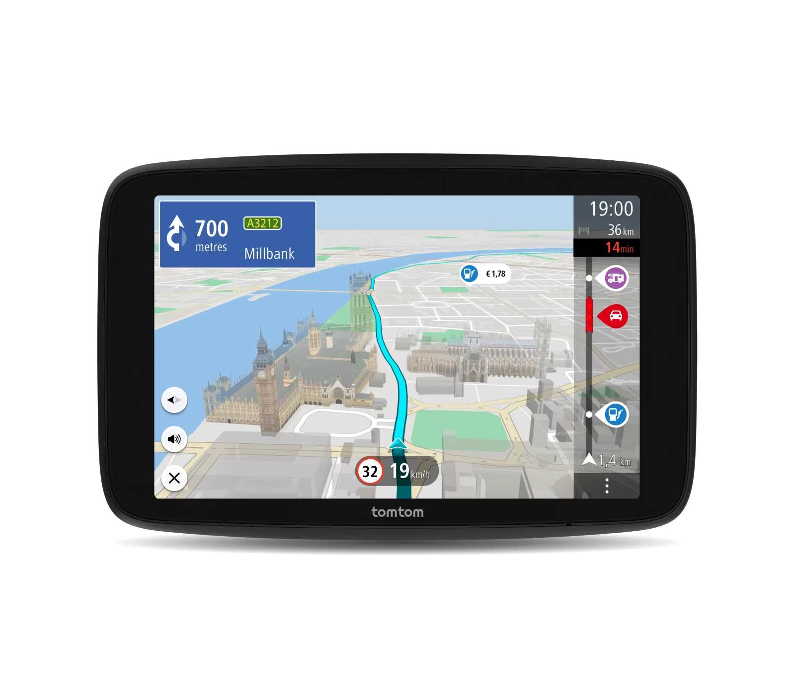 BAZAR - TomTom GO Camper Max 700 - Poškozený obal (Komplet)0 