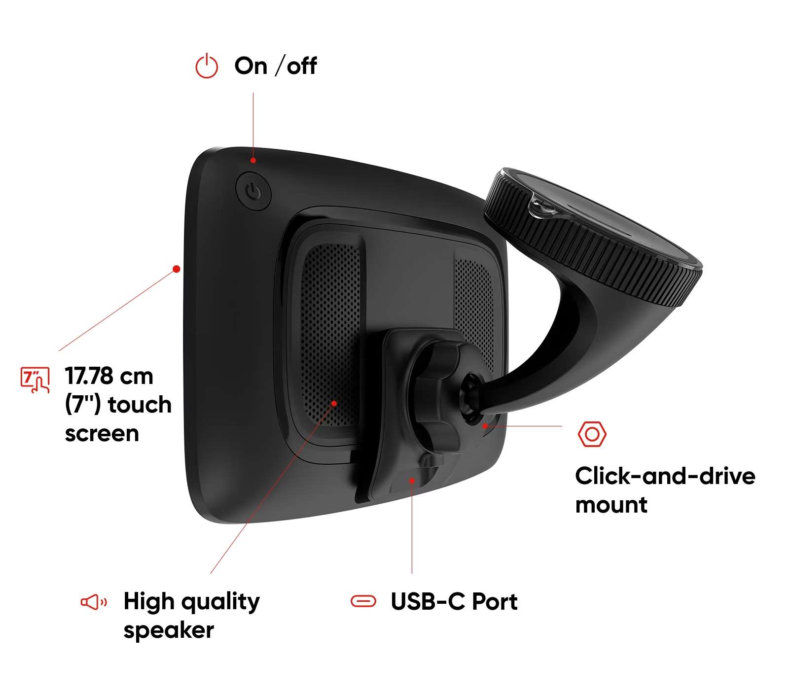 BAZAR - TomTom GO Camper Max 700 - Poškozený obal (Komplet)2 
