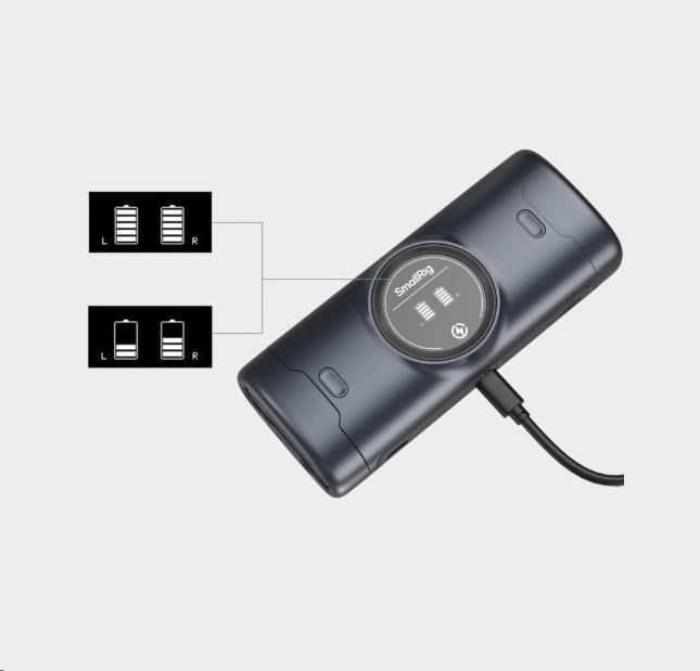 SmallRig 5106 Portable Charger Case for NP-FZ100 Camera Batteries2 