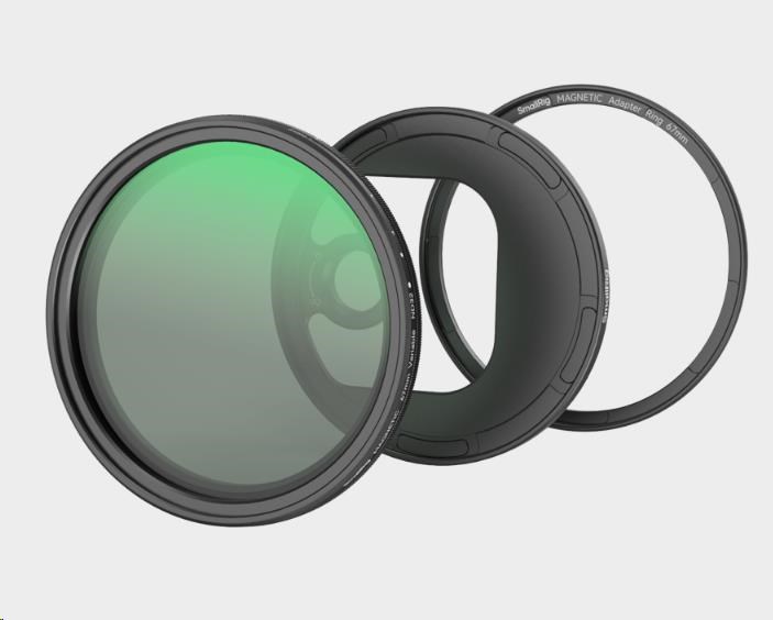SmallRig 4724 Attachable VND Filter Kit ND2-ND32 (1-5 Stop) with M-mount Filter Adapter 67mm0 