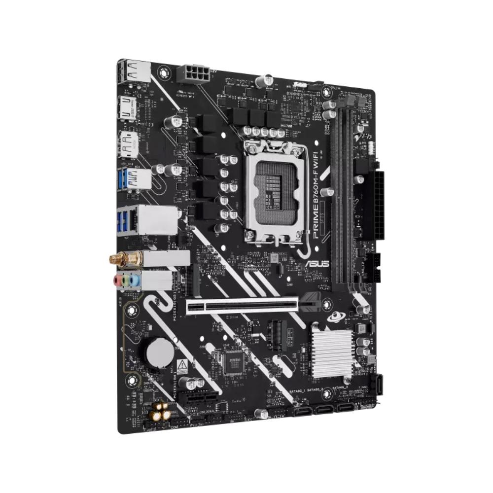 ASUS MB Sc LGA1700 PRIME B760M-F WIFI,  Intel B760,  2xDDR5,  WiFi,  1xDP,  1xHDMI,  mATX1 