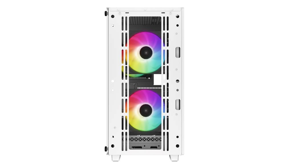 DEEPCOOL Case CC360 WH ARGB,  mATX,  Průhledná bočnice,  3x120mm Fan,  bílá6 