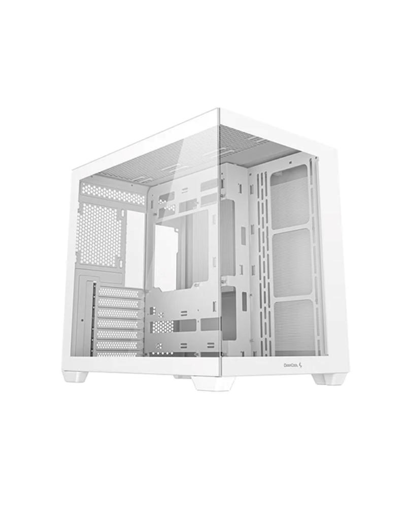 DEEPCOOL Case CG530 WH,  ATX,  Průhledná bočnice,  bílá0 