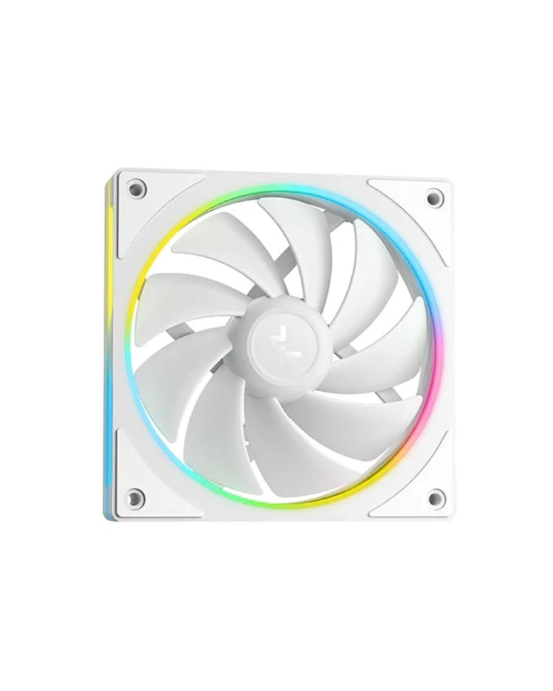 DEEPCOOL Vodní chladič LM240 WH,  ARGB,  2x 120mm,  AM5,  LGA1851,  bílá4 