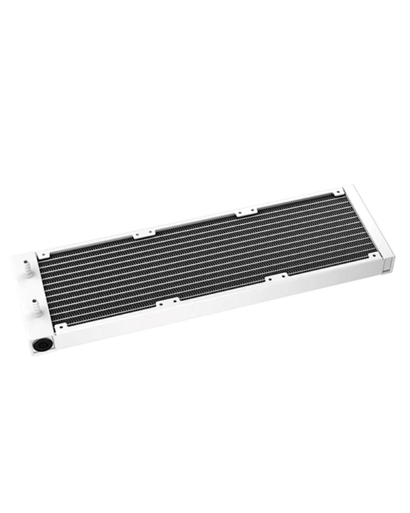 DEEPCOOL Vodní chladič MYSTIQUE 360 WH,  ARGB,  3x 120mm,  AM5,  LGA1851,  bílá3 