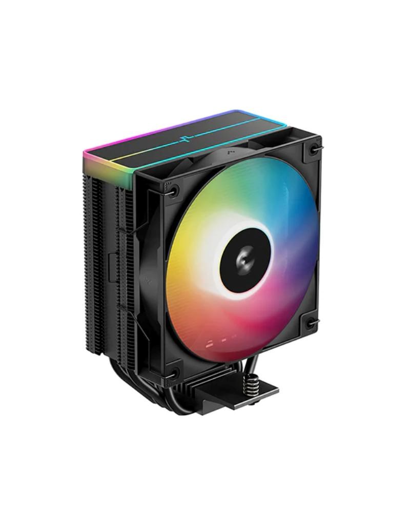 DEEPCOOL CPU Chladič AG400 BK ARGB V2,  1x120,  LGA1851,  AM5,  černá0 