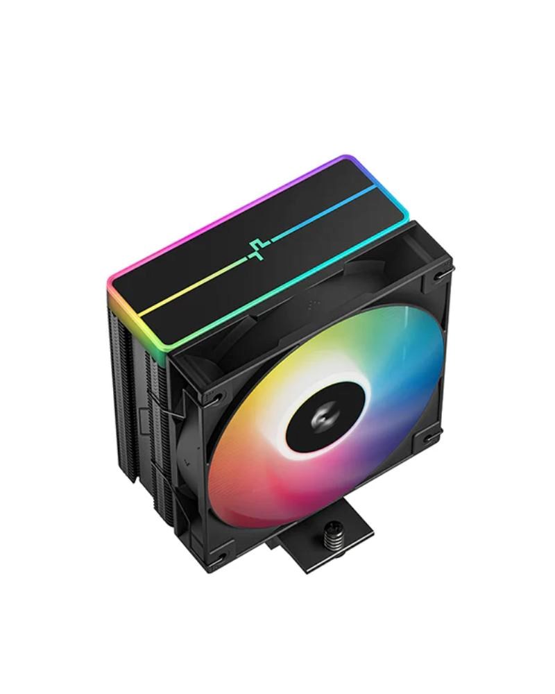 DEEPCOOL CPU Chladič AG400 BK ARGB V2,  1x120,  LGA1851,  AM5,  černá1 
