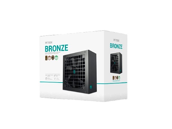 DEEPCOOL GAMERSTORM zdroj 700W PF700X,  120mm,  80+ Bronze,  černá7 
