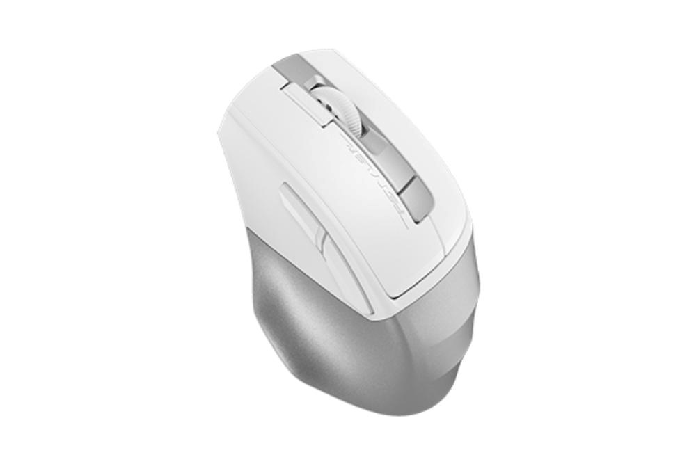 A4tech FB45CS Air2 FStyler,  bezdrátová tichá kancelářská myš,  BT+2, 4GHz,  bílá1 