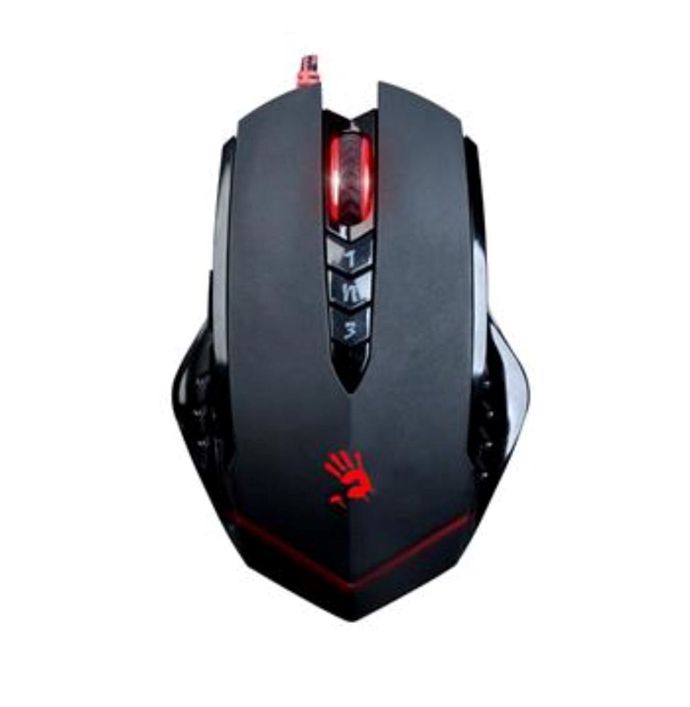 A4tech Bloody V8M,  herní myš V-Track + CORE 2,  3200 DPI,  USB,  černá0 