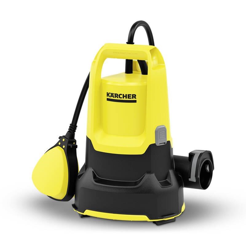 Karcher SP 9.000 Flat ponorné čerpadlo, 280 W, max hloubka sání 7 m, 9000 l/hod, plovákový spínač0 