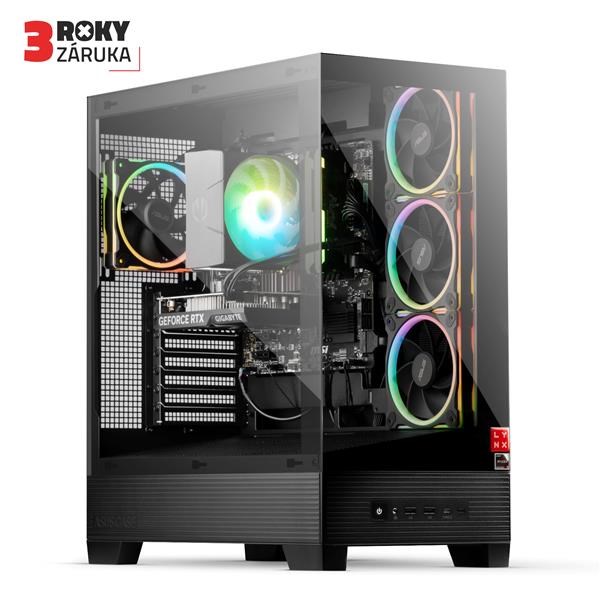 LYNX Challenger Ryzen 7 5800X 32GB 1TB SSD NVMe RTX 5070 12G W11 Home0 