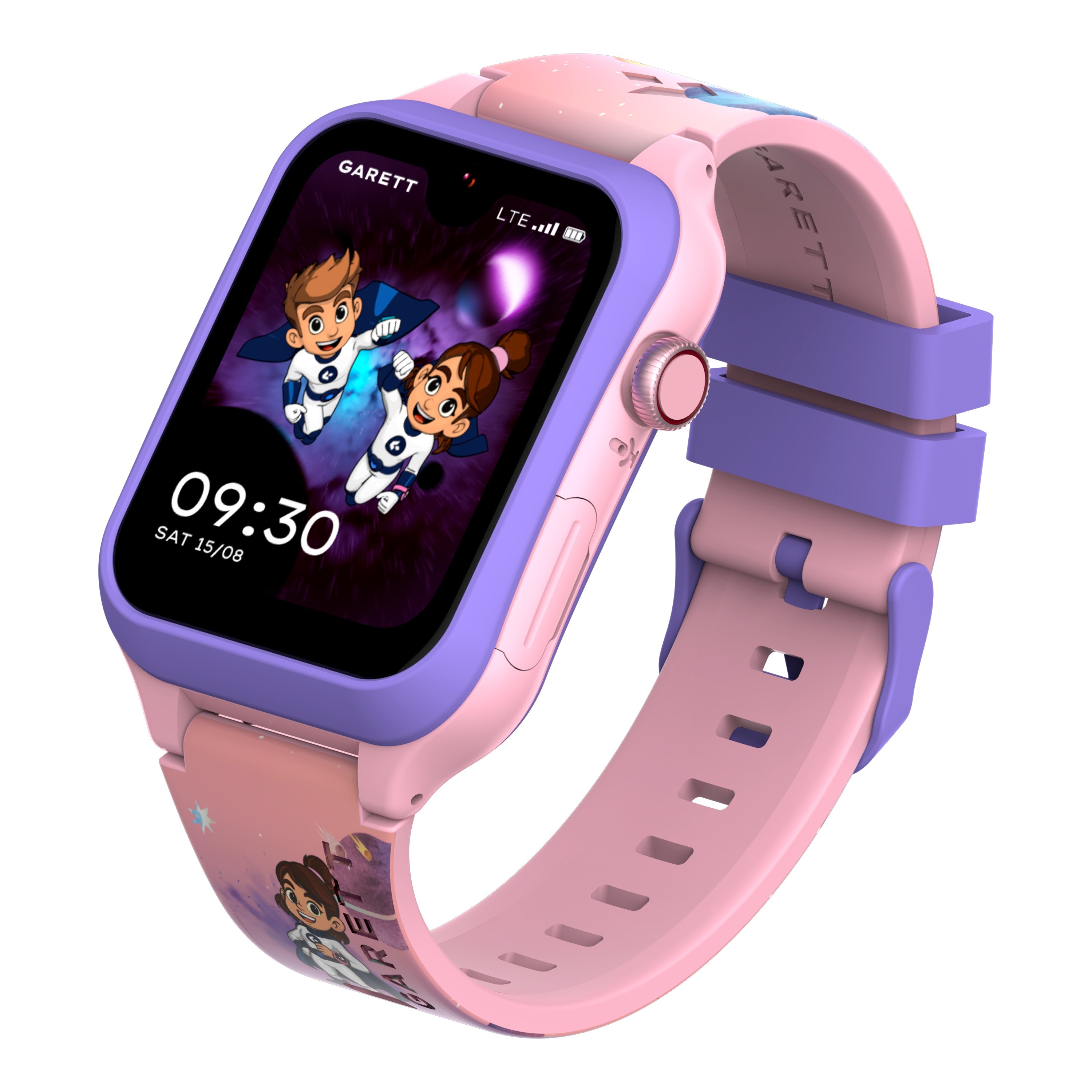 Garett Smartwatch Kids ESSA 2 AI 4G Pink1 