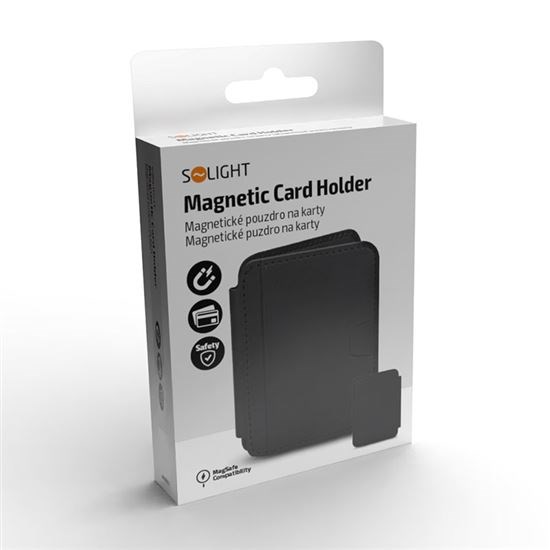 Solight magnetické pouzdro na karty,  MagSafe kompatibilní9 
