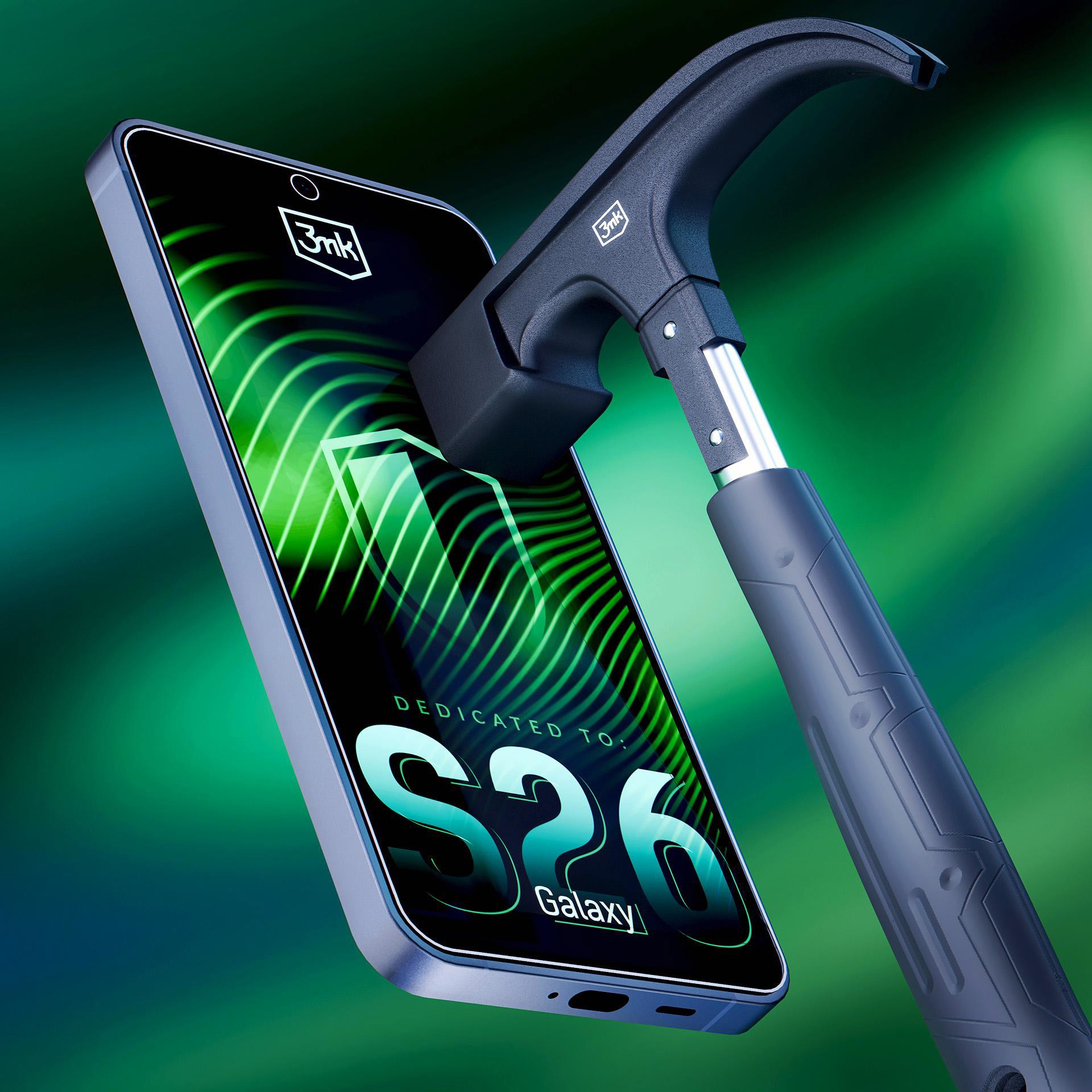 3mk hybridní sklo FlexibleGlass pro Samsung Galaxy S267 