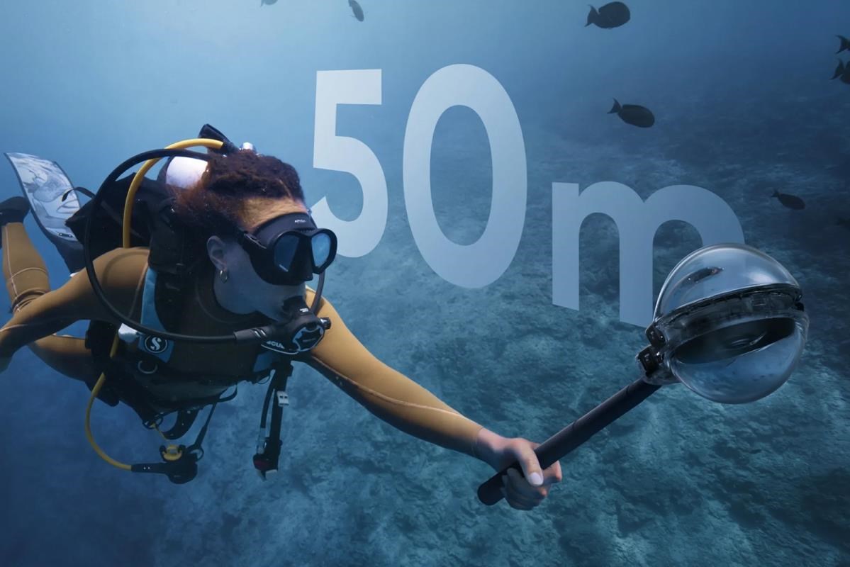 Insta360 X5 prémiové podvodní pouzdro2 