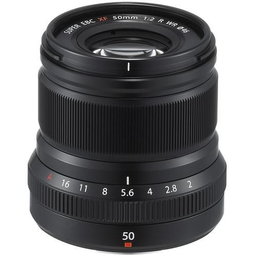 Fujifilm XF50mm F2 R WR black objektív0 