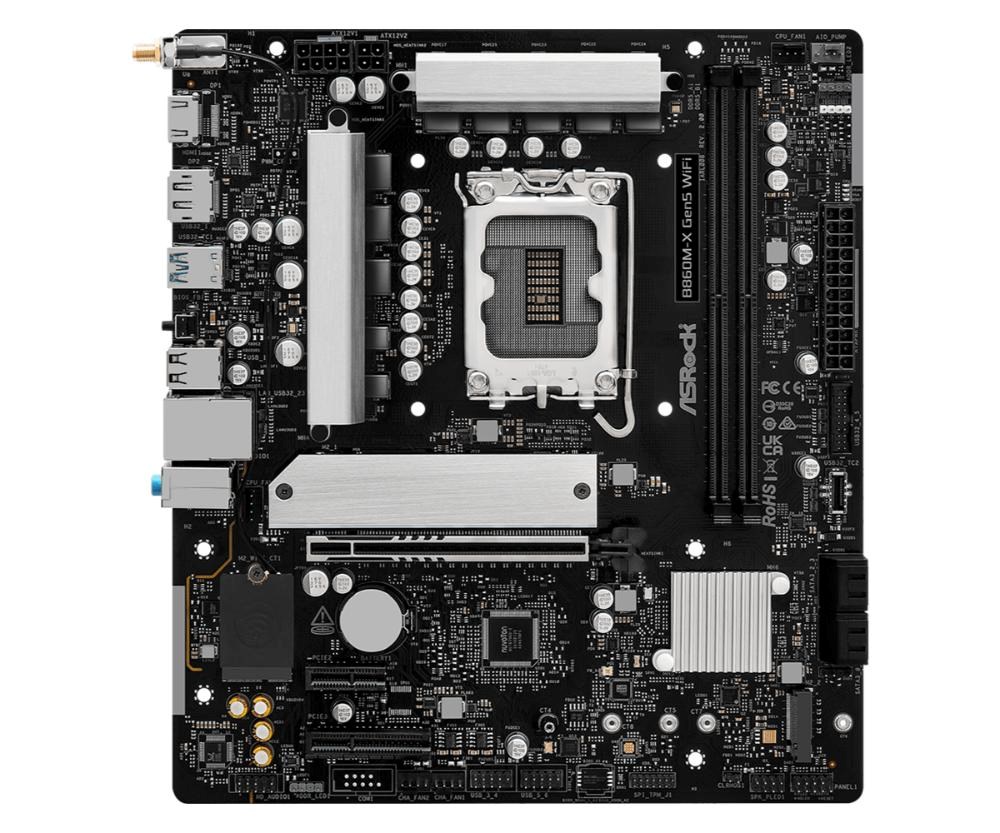 ASRock MB Sc LGA1871 B860M-X Gen5 WiFi,  Intel B860,  2xDDR5,  1xDP,  1xHDMI,  mATX2 