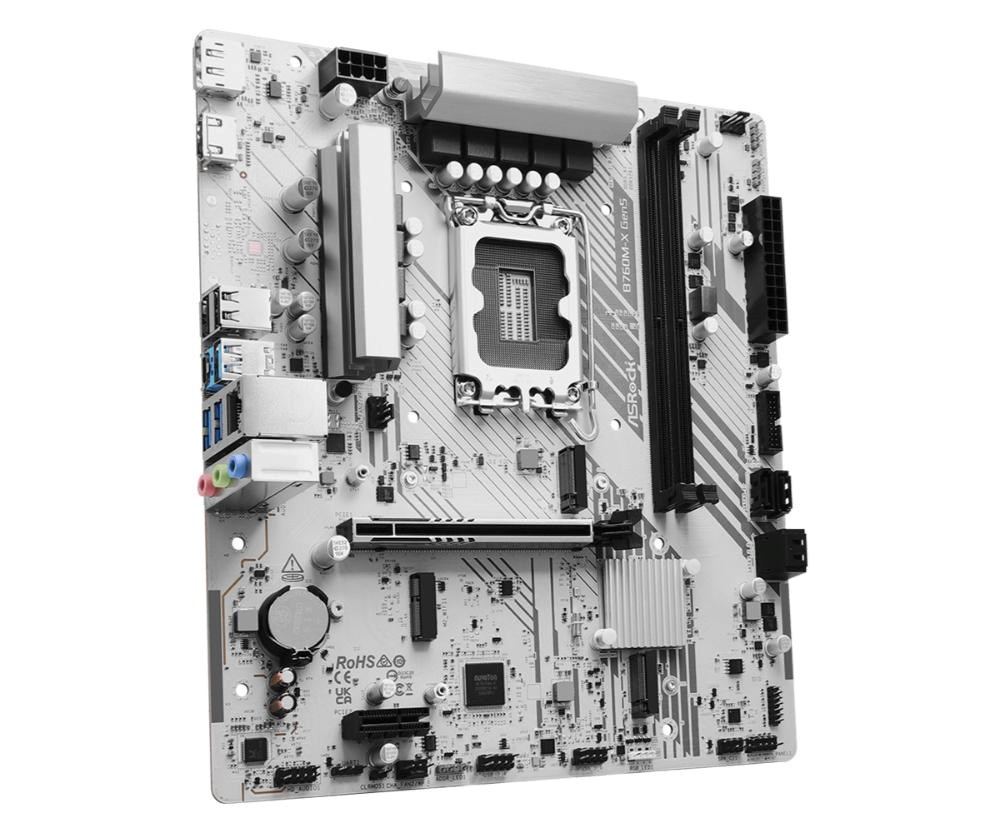 ASRock MB Sc LGA1700 B760M-X Gen5,  Intel B760,  2xDDR5,  1xDP,  1xHDMI,  mATX4 