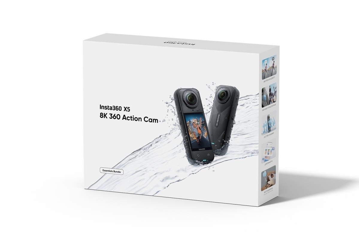 Insta360 X5 Essentials Bundle akční kamera s příslušenstvím1 