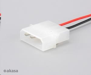 AKASA kábel Kombinovaný kábel SATA na pripojenie tenkých mechaník DVD a BR,  40 cm3 