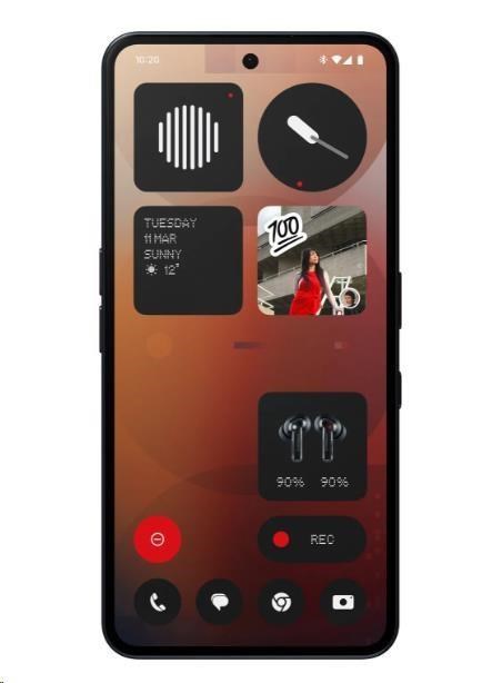 Nothing Phone (3a) 12/ 256GB,  black,  EU6 