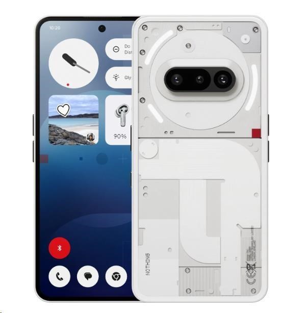Nothing Phone (3a) 12/ 256GB,  white,  EU0 