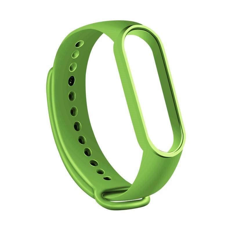 RhinoTech řemínky pro Xiaomi Mi Band 6 (3-pack černá,  oranžová,  zelená)3 