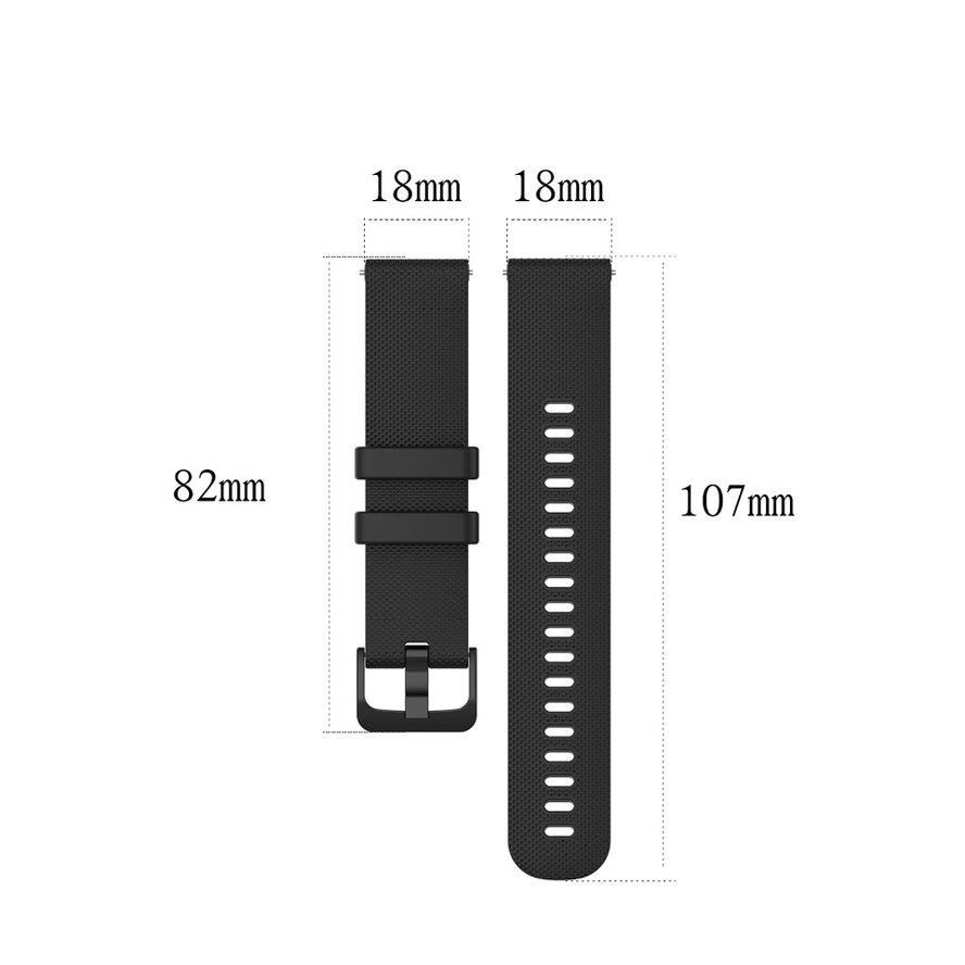 RhinoTech univerzální silikonový řemínek Quick Release 18mm,  tmavě modrá4 
