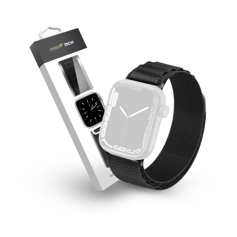 RhinoTech řemínek Ultra Alpine Loop pro Apple Watch 42/ 44/ 45/ 49m černá0 