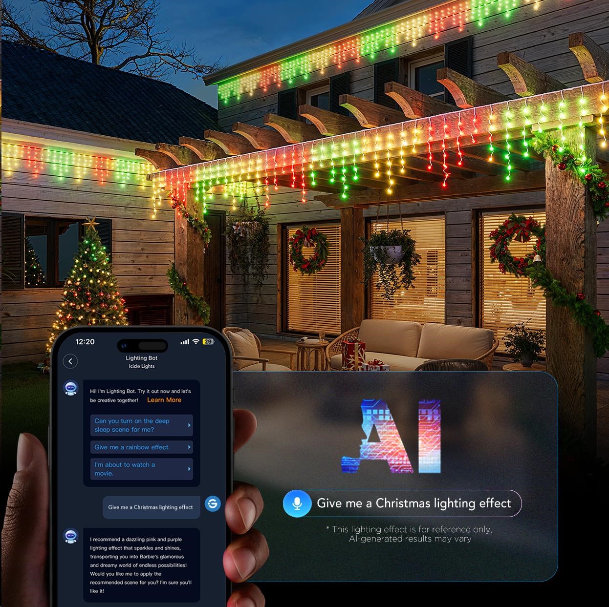Govee Smart LED rampouchy RGBIC 10m,  bílé,  Matter4 