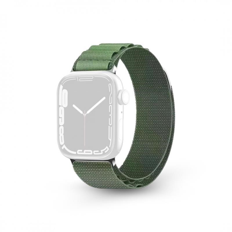 RhinoTech řemínek Ultra Alpine Loop pro Apple Watch 42/ 44/ 45/ 49mm zelená2 
