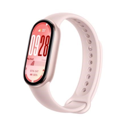 RhinoTech řemínek pro Xiaomi Mi Band 8 světle růžová0 