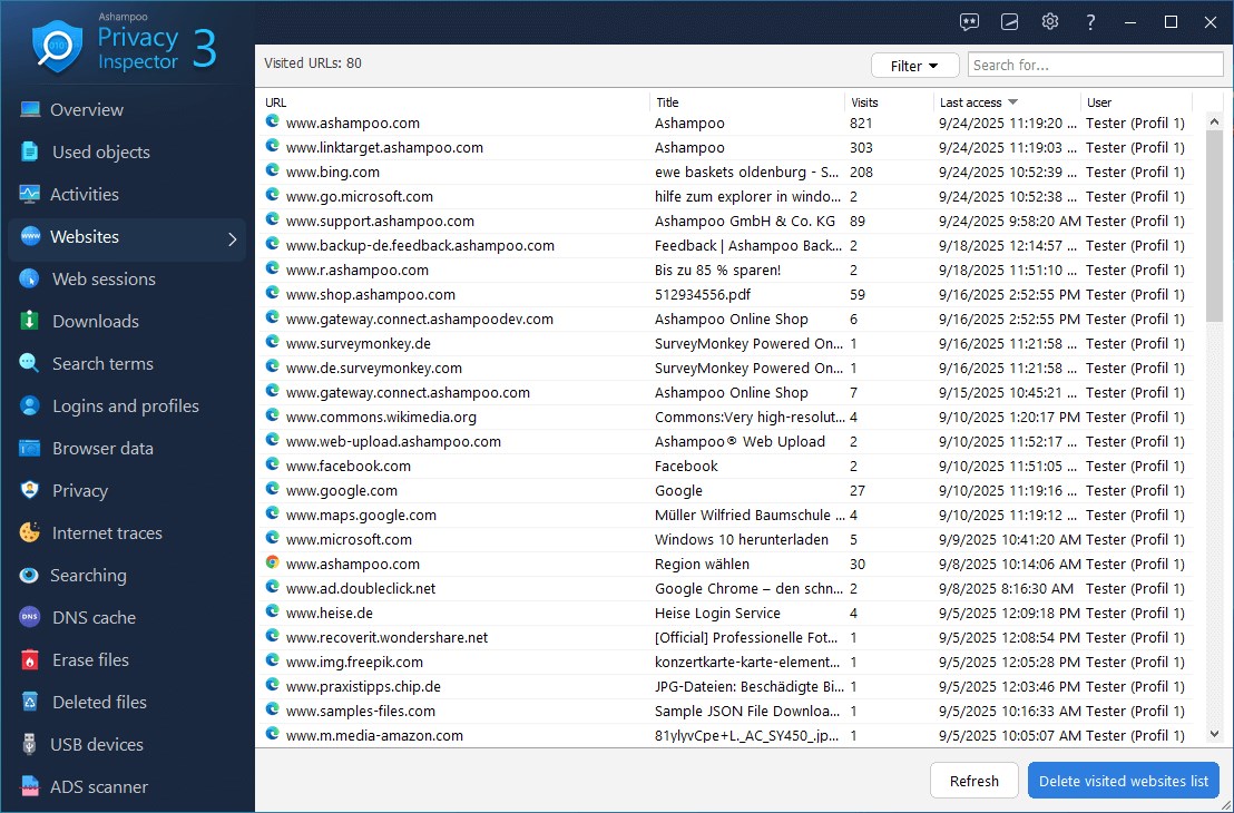 Ashampoo Privacy Inspector 311 